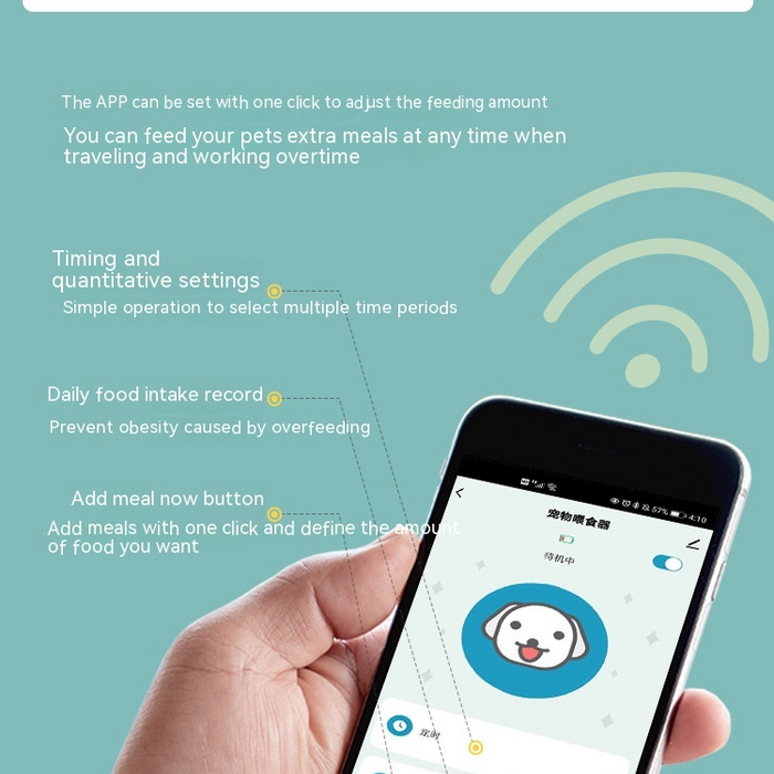 PawNova SmartFeast™ Automatic Feeder