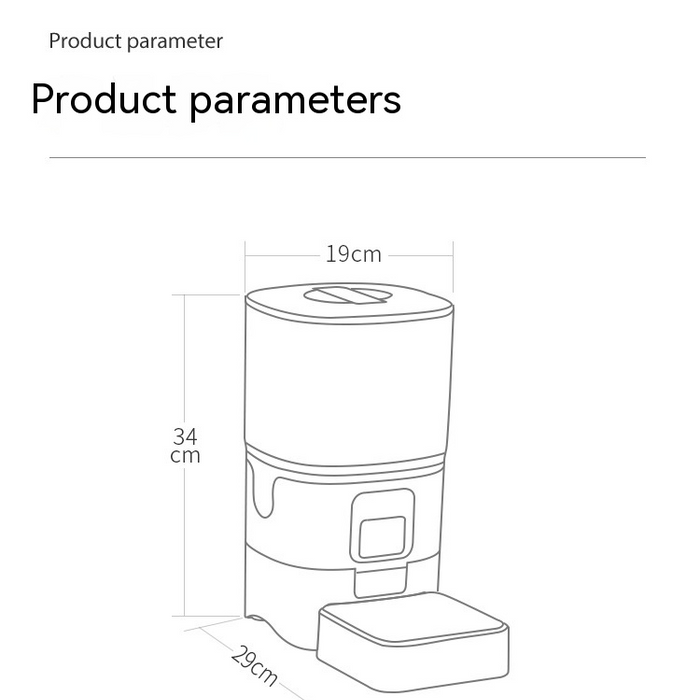 PawNova SmartFeast™ Automatic Feeder